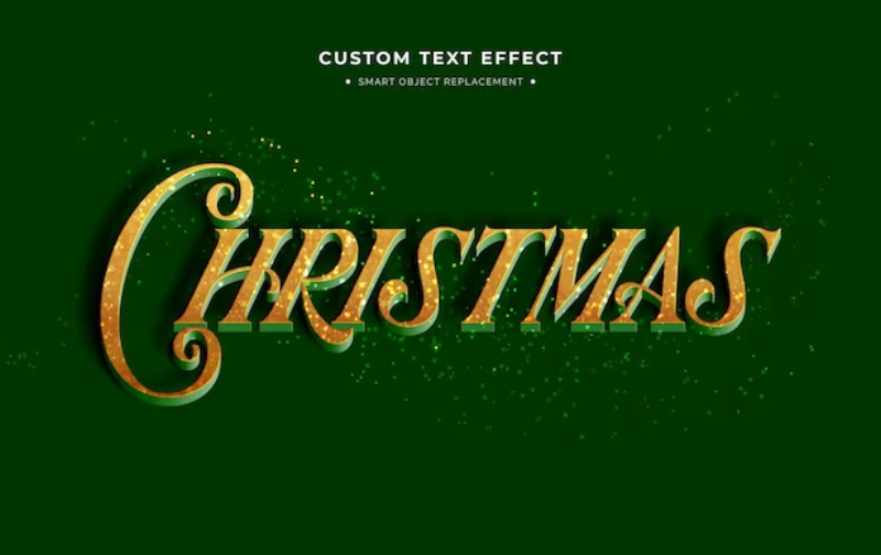 the perfect christmas font