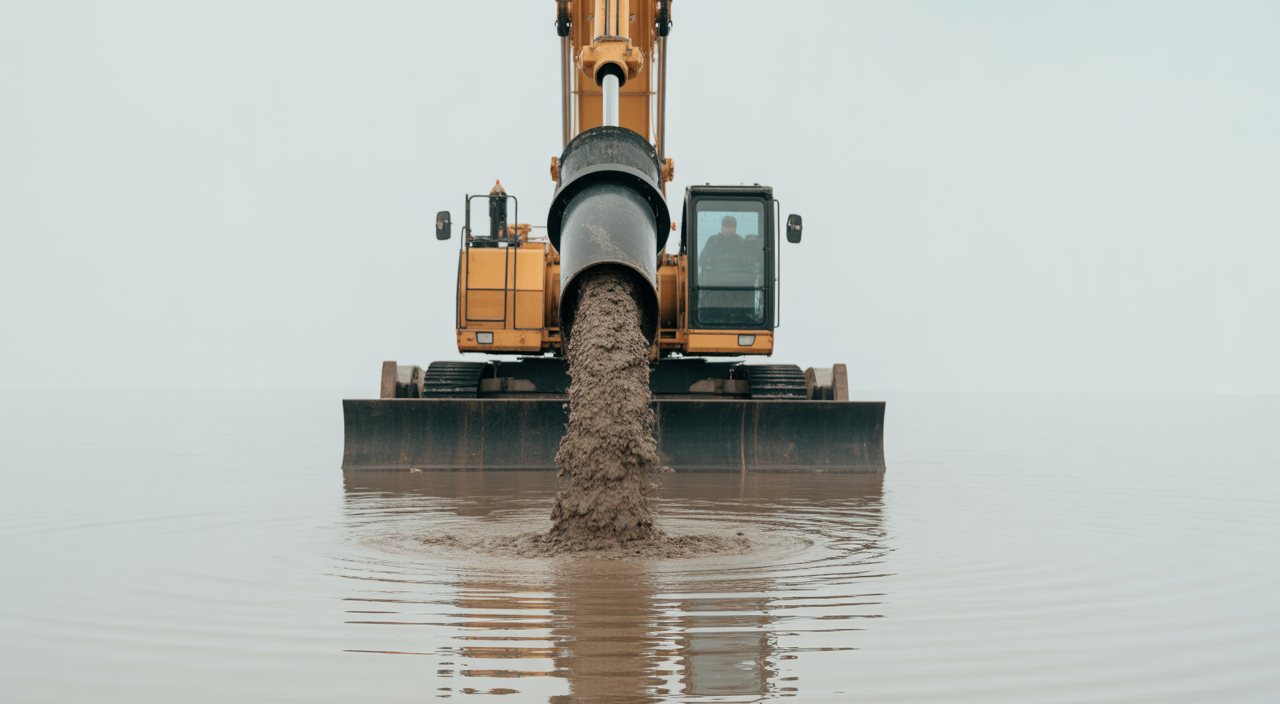 Lake Dredging Restoring Waterfront Property