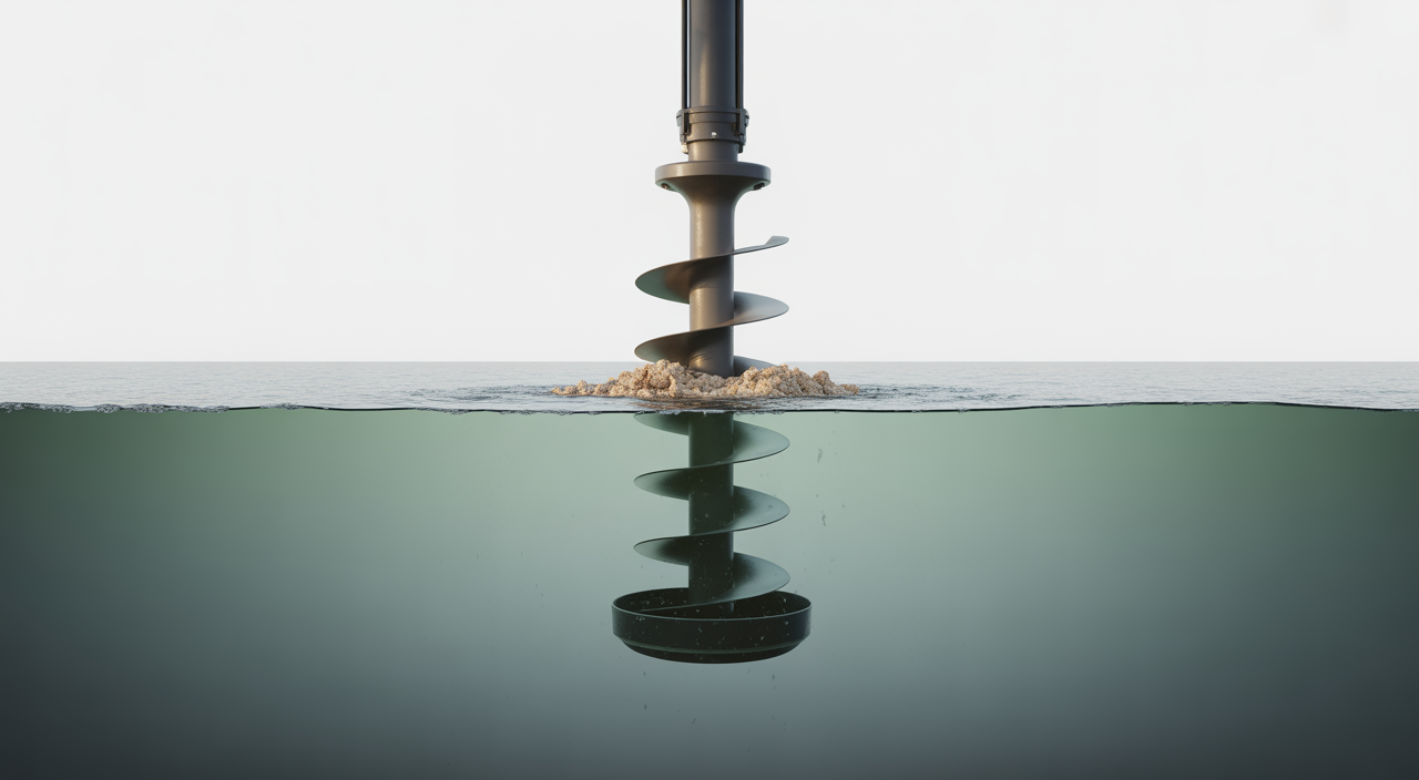 An electric dredge operating in a waterway, showcasing its modern design and environmental efficiency.